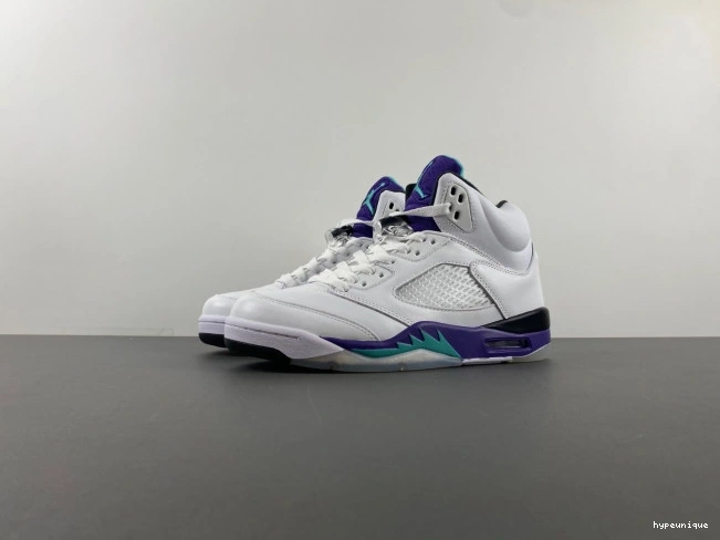 HYPE (2013) Air 5 Grape Jordan Retro 136027-108 0726